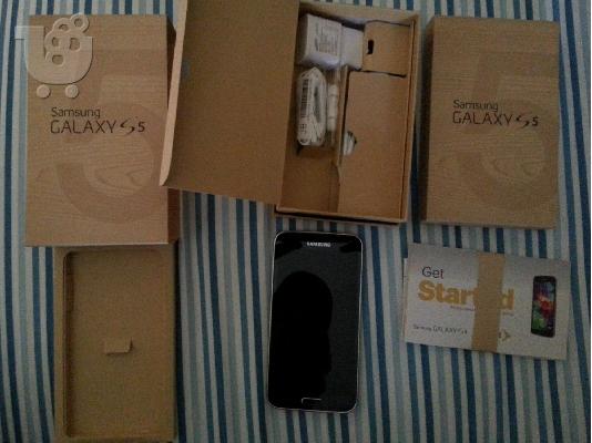 Samsung Galaxy S5 G900H 16GB χρώμα ανθρακί